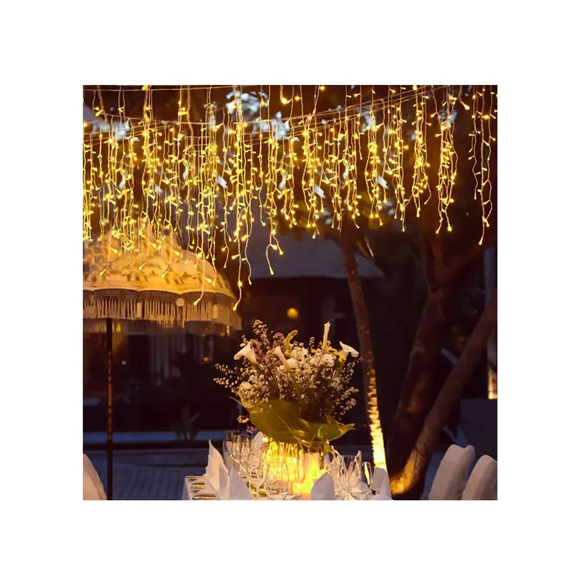 String Light Clip Hat Hanging Window Fairy Lights Christmas Decoration Light Chain Hanging in The Garden