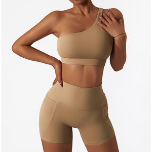 Spot Fitness Sports Suits Wholesale European and American Gradient Long-Sleeved Trousers Running Yoga Long-Sleeved <strong>Leggings</strong> - Product Image 3