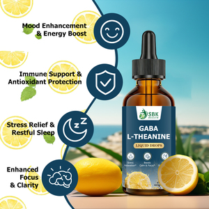 Gouttes liquides de GABA L-Théanine les plus vendues : détendent les muscles tenseurs et soulagent la fatigue physique, favorisant une esprit clair et un esprit calme - Product Image 3