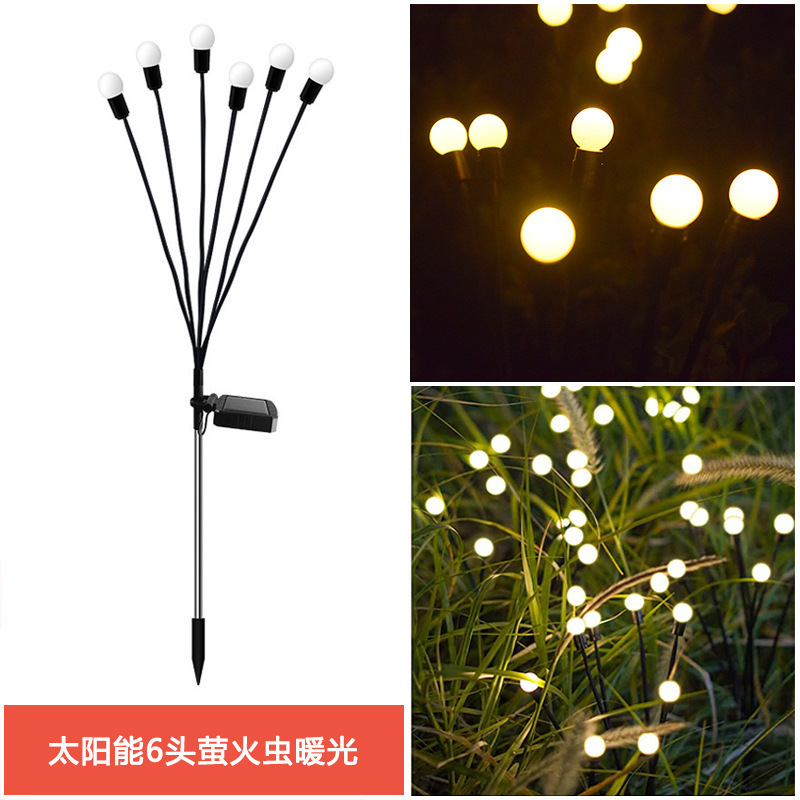 6 fireflies [Warm Light]