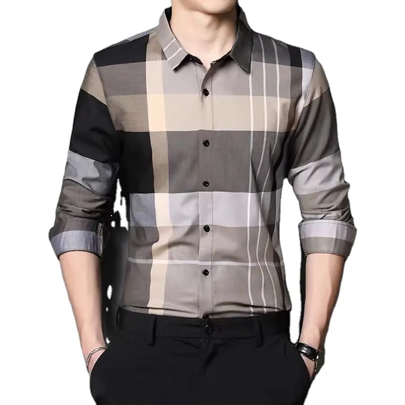 Chemises formelles à manches longues pour hommes, meilleur choix pour hommes, longues, style décontracté, formelles, bazo complet