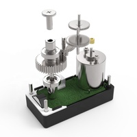 Zhaowei personnalisé petit actionneur robot 3V 6V 12V moteur à engrenages à courant continu mini actionneur de robot pour système de mouvement de robot
