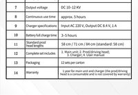 Piqueur Électrique Rechargeable à Double Fourche Longue Portée pour le Manipulation du Bétail (Vaches, Porcs, Moutons) – Chargement et Tri