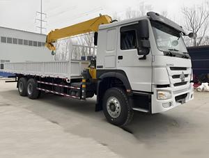 Bom preço Sinotruck HOWO 6X4 Novo ou Usado Carga Boom Crane Truck - Product Image 4