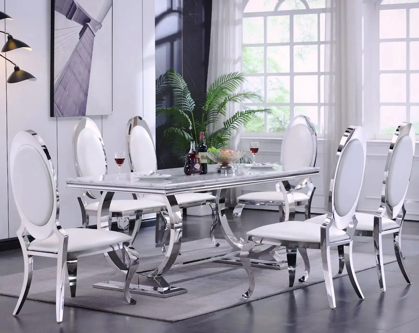 Diseño moderno diseñador famoso muebles de sala de estar plata color negro patas de acero inoxidable comedor banquete silla para eventos