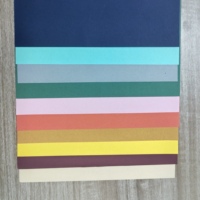 Papier cartonné multicolore 80-120 g/m², écologique, sans acide, anti-ondulation, recyclable, en pâte de bois vierge, pour origami, arts et artisanat, découpe