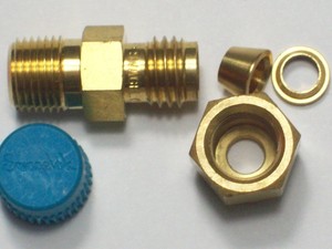 <span class=keywords><strong>2</strong></span>-Messing-Anschluss, <span class=keywords><strong>3</strong></span>/16 "OD-Rohr X 1/8" Neue Original Ready Warehouse Industrial Automation SPS-Programmier steuerung - Product Image 4