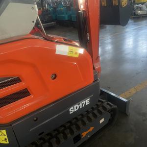 מחפר זחלי 0.73 טון דגם RBD-08 עם כף 0.02 מטר, מנוע רוביידי 18.2 קילוואט, מיסב גלגלי שיניים, עוצמת חפירה גבוהה - Product Image 3