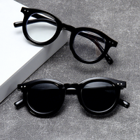 Nouveauté - Modèle 6176 - Lunettes de soleil rétro classiques avec monture PC pour un usage quotidien, lecture, CE
