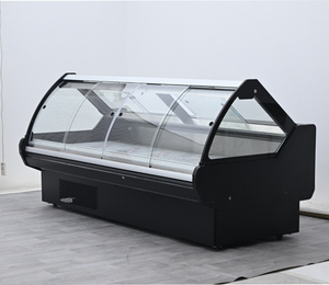 <span class=keywords><strong>Congélateur</strong></span> Vitrine Commerciale Automatique à Dégivrage, Porte Vitrée Supérieure, pour Aliments Surgelés, Type Coffre Profond, avec Compartiments Supérieur et Inférieur, pour Supermarché - Product Image 3