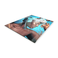 Plaques en aluminium pour sublimation A2 A3 A4, vierges, personnalisables avec logo, impression UV, plaque métallique 0,45 mm 0,6 mm 1,15 mm