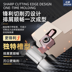 Dasan Threading Inserts Carbide Small Diameter For Swiss Type Lathes Stainless Steel Cutting <b>Tools</b> - Product Image 5