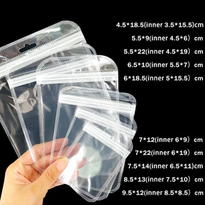 Offre Spéciale Voyage Taille En Plastique Transparent PVC Sac Mini Gelée Transparent Ziplock Cosmétique Bijoux <span class=keywords><strong>Cadeau</strong></span> <span class=keywords><strong>Pochette</strong></span> en Multicolore - Product Image 6