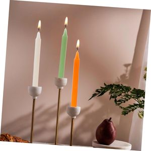 Smooth Surface DIY Aromatherapy Candle Holder Silicone <b>Mold</b> Regular Large Medium Small Long Cylinder for <b>Cake</b> Tools Atmosphere - Product Image 5
