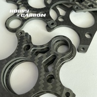Service CNC en fibre de carbone Custom3K pour pièces de voitures RC