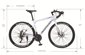 Vélo de course pour adultes, modèle WK-01, nouveau modèle WK-0, ultra-léger, à vitesse variable, pour la ville et la route, vente en gros du fabricant - Product Image 6
