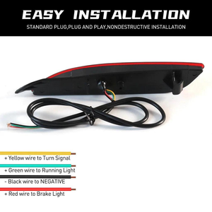 Per Mazda3 6 Atenza 2018-2021 CX-5 2022-2023 Gruppo Luci LED Posteriori per Paraurti, Luce Freno, Indicatore di Direzione, Riflettore - Product Image 2