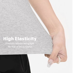 T-shirt de haute qualité, coupe ajustée, logo personnalisé, manches courtes, été, t-shirt pour femme, t-shirt slim fitness, t-shirt pour fille, t-shirts pour femme - Product Image 3