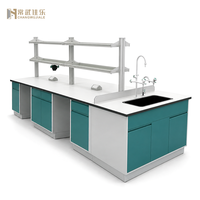 Huajiale chine manufacture résistance chimique banc de laboratoire Table de travail Hpl conseil laboratoire poste de travail étanche