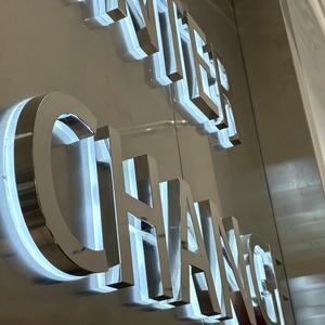 Panneau mural signalétique, logo, enseigne lumineuse LED, enseigne à lettres rétroéclairées LED, lettres en relief personnalisées pour le nom de l'entreprise ou du bureau - Product Image 4