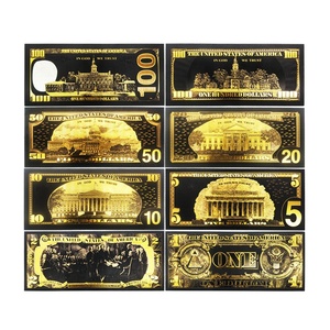 Fan Shu Collection Exquisite Gift Factory Made USA <strong>Prop</strong> Money <strong>Note</strong> Foil 1 Dollar Banknote - Product Image 6