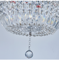 Plafonnier led suspendu en cristal chromé et doré, design classique, produit de luxe, idéal pour un mariage, un hôtel, ou des escaliers