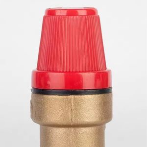 1 unidad de interruptor de seguridad de latón para drenaje y alivio de presión, 1/2 pulgada DN15, para calentador de agua solar, con cable interno y externo de 1/2 pulgada - Product Image 3