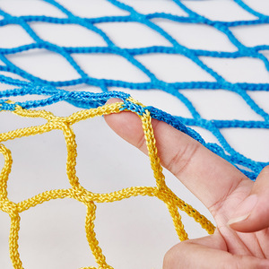 Personalizado colorido carga segurança <span class=keywords><strong>net</strong></span> knotless plástico para queda proteção em parques de diversões - Product Image 2