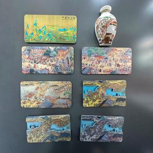 Imán de nevera personalizado con diseño de monumentos de la ciudad, recuerdo de viaje al por mayor <span class=keywords><strong>para</strong></span> hoteles, agencias de turismo, alquileres vacacionales y <span class=keywords><strong>regalos</strong></span>. - Product Image 1