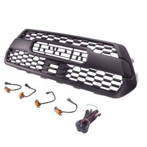 MARVELAND Grille avant LED noire de haute qualité pour une installation facile, amélioration tout-terrain pour TOYOTA TACOMA 2016-2023 - Product Image 3
