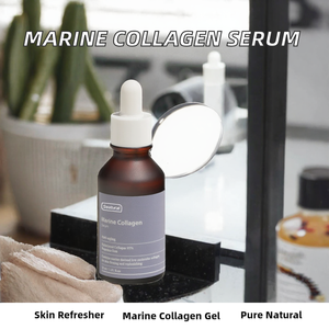 Sérum liquide au collagène marin naturel pour hommes et femmes, marque privée, anti-rides, raffermissant et régénérant pour le visage et le corps - Product Image 2