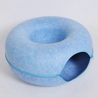 Usine OEM/ODM, Grossiste à prix compétitif : Nids pour animaux de compagnie en feutre et coussins en peluche, utilisables en deux modes (panier et maison), pour chiens et chats