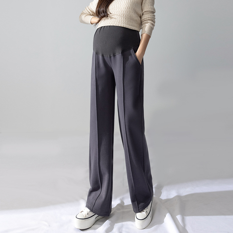 Gris foncé (pantalon large de costume)