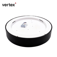Plafonniers LED Vertex à surface plate, CRI élevé 80/90, angle de faisceau 110°, 4000K, IP54, 24W, pour chambre/salon/salle à manger, design moderne