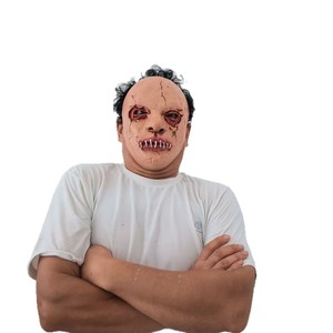 Maschera in Latex per Halloween, Cosplay Spaventoso con Lingua Lunga, Copricapo <span class=keywords><strong>Horror</strong></span> in Latex - Product Image 1