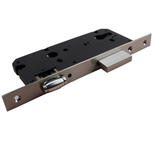 <span class=keywords><strong>Serrure</strong></span> de porte en métal à mortaise de passage à rouleaux Euro 35/40/45/50mm, arrière, haute résistance au vent, corps de <span class=keywords><strong>serrure</strong></span> de porte - Product Image 1