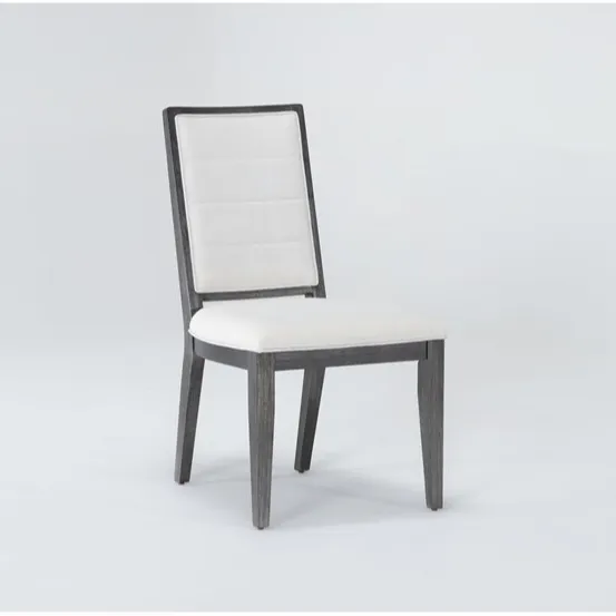 Chaise de salle à manger moderne en bois et tissu Meubles de restaurant bon marché en gros
