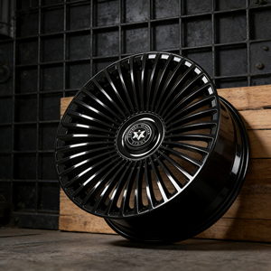 Viaol Roue Forgée en Alliage <span class=keywords><strong>d</strong></span>'Aluminium Multi-Branches Personnalisée Noire avec Flotteur pour Voitures de tourisme <span class=keywords><strong>ROLLS</strong></span> <span class=keywords><strong>ROYCE</strong></span> CULLINAN <span class=keywords><strong>PHANTOM</strong></span> WRAITH - Product Image 4