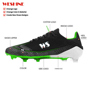 <span class=keywords><strong>Botas</strong></span> <span class=keywords><strong>de</strong></span> Fútbol <span class=keywords><strong>de</strong></span> Piel Sintética <span class=keywords><strong>de</strong></span> Caña Alta con Tacos Moldeados FG, Tobillera Acolchada, para Terreno Firme y Entrenamiento en Césped Artificial - Product Image 3