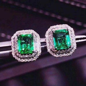 Eleganti Orecchini a Perno Rettangolari a Doppio Strato per Donne, Accessori per Orecchie Semplici per Uso Quotidiano - Product Image 2