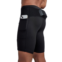 Pantalones Cortos Deportivos de Compresión para Hombre, Ajustados, de Secado Rápido, Transpirables, para Entrenamiento, Running, Gimnasio