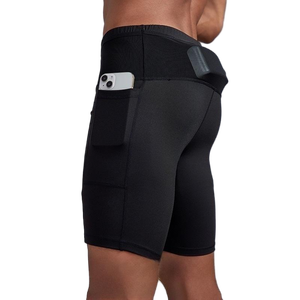 <b>Men</b> Fitness Wear Quick Dry Athletic Workout Running Tights Gym <b>Shorts</b> Legging <b>Men</b> Solid <b>Compression</b> <b>Shorts</b> - Product Image 3