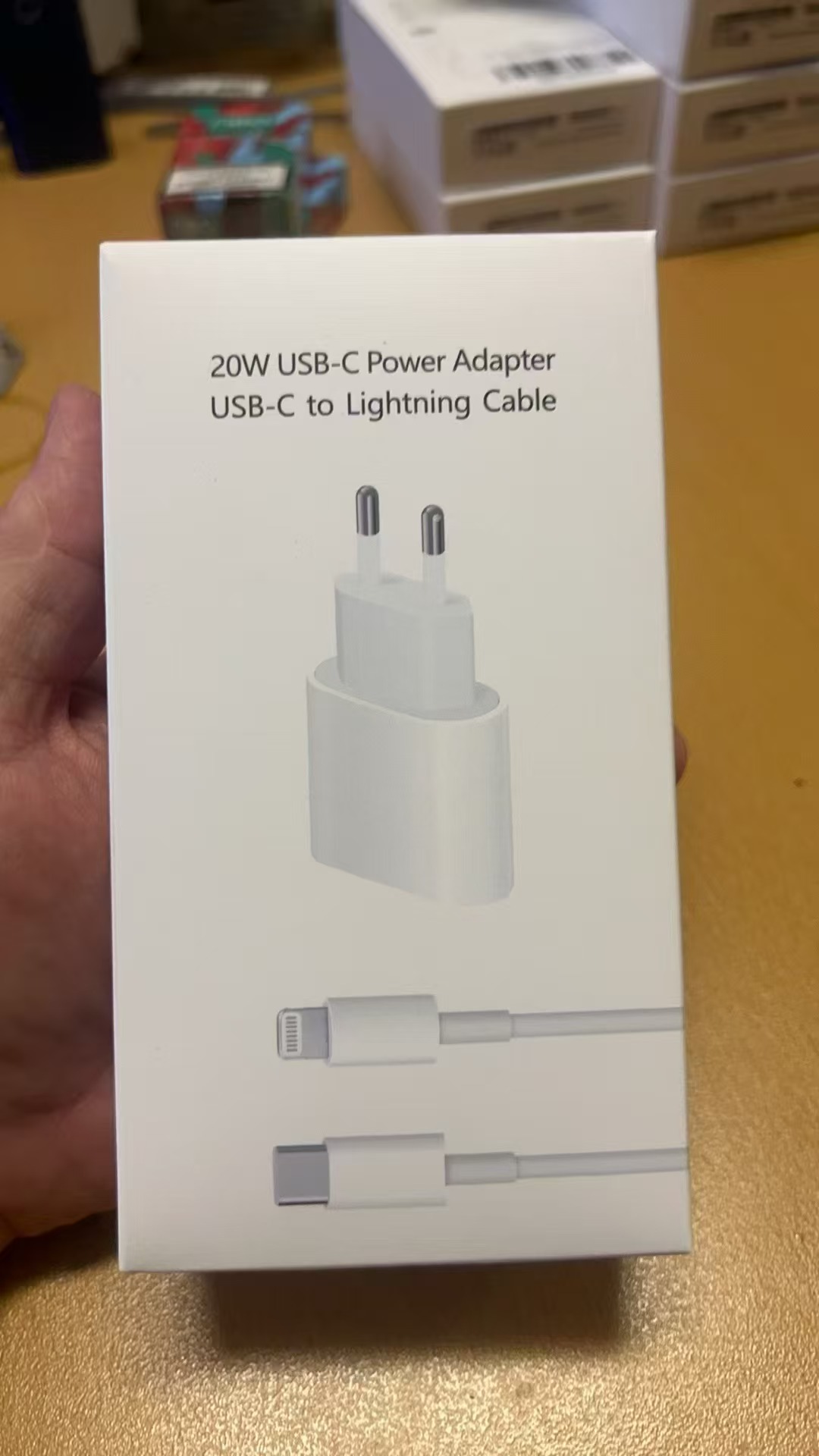 Blanco/PD 25W (cable de datos IP 16/kit combinado tipo C - C +)