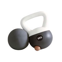 Kettlebell souple pour femmes et hommes - Équipement de fitness à domicile avec poignée souple pour l'entraînement des hanches et des fessiers