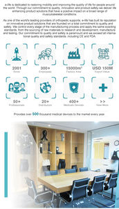 E-Life E-KN081A 조절 인대 무릎 통증 중괄호 포스트 op 무릎 <span class=keywords><strong>immobilizer</strong></span> patellar 스트랩 - Product Image 3