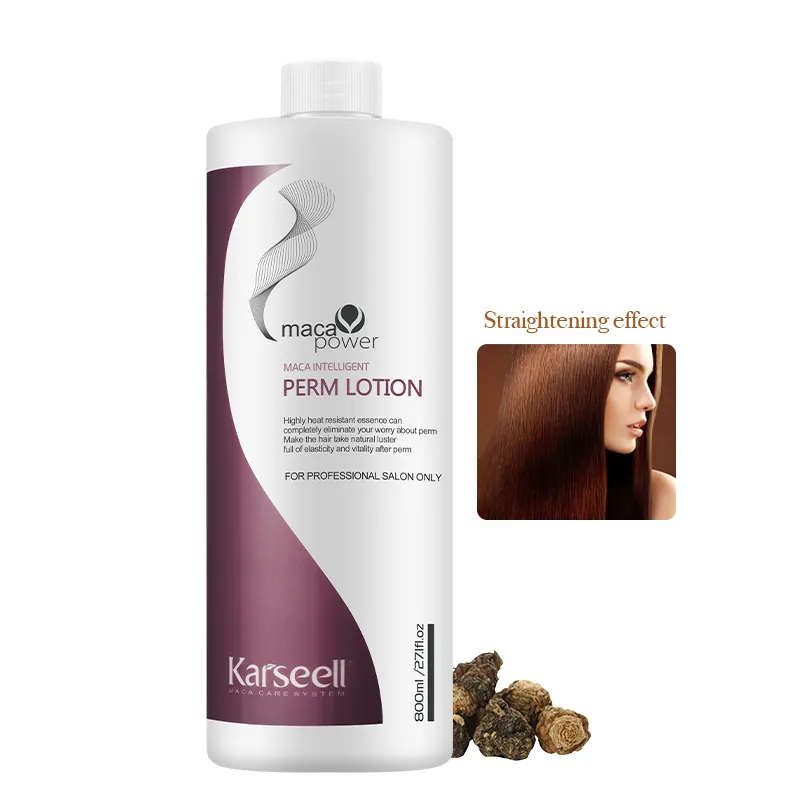 Karseell Wholesale Hair Straight 3 in1 Perm Lotion Permanent Hair Straightening Cream Herbal Hair Rebonding