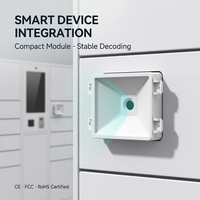 Module de scanner de codes-barres 1D 2D QR intégré WCMI USB RS232 Wiegand pour distributeur automatique de billets en libre-service et casier intelligent