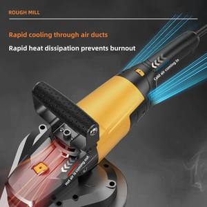 Nouvelle machine portative 2026 à 3 disques pour le ponçage et le polissage des murs, idéale pour le ciment, le plâtre et le béton - Product Image 6