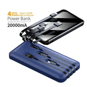 Approvisionnement d'usine voyage carry Universel Portable Chargeur Power Bank Pour Téléphone Power Bank