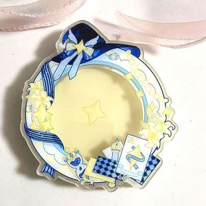 Nouveau style porte-carte photo personnalisé Kpop Star, pendentif de rangement pour étoile préférée, porte-clés créatif en acrylique, rangement pour photocarte en plastique - Product Image 5